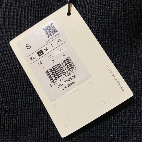 Black Love, Bonito top - small - NWT - Picture 2 of 3